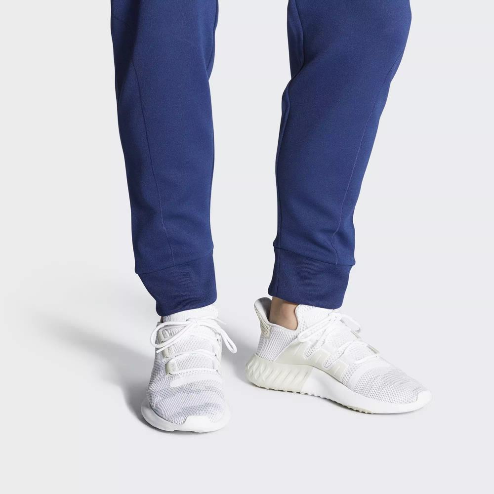 Adidas Tubular Dusk Tenis Blancos Para Hombre (MX-21353)